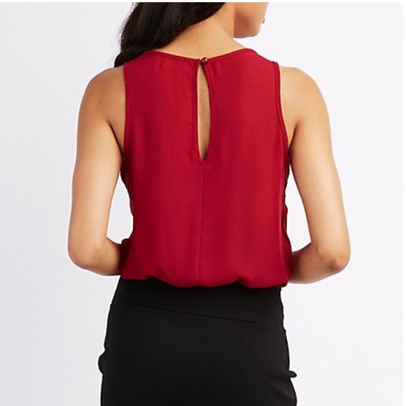 Lace up bodysuit NWOT - Picture 2 of 5